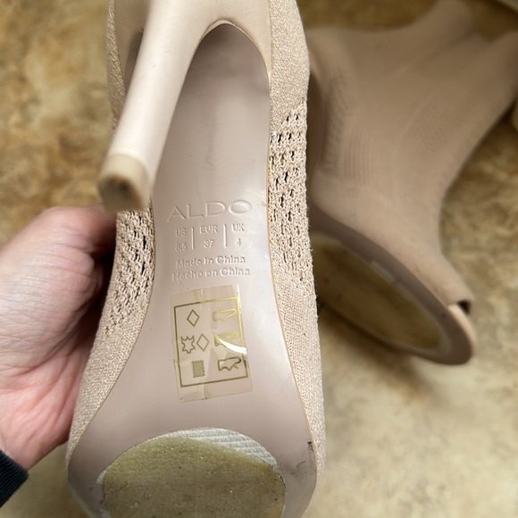 ALDO Tan High Heel Boots - Picture 7 of 7